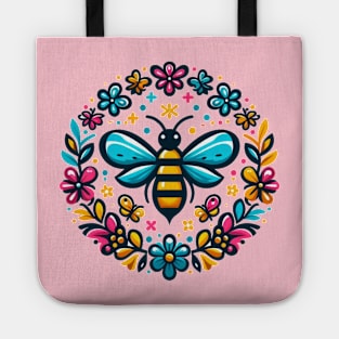 Flower Bee Tote