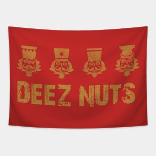 deez nuts retro brown Tapestry
