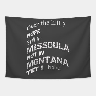 over the hill in missoula montana Tapestry