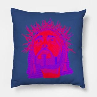 Jesus in de Line Pillow