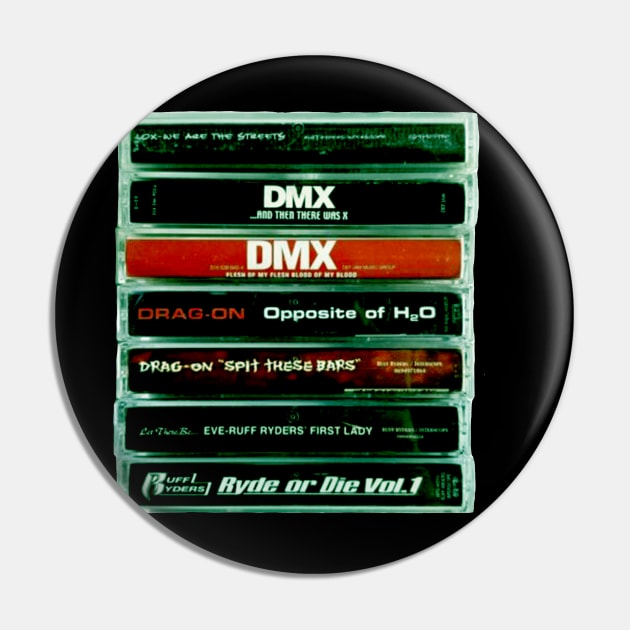 DMX Cassette Pin by Vamp Pattern