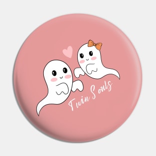 Twin Souls Pin