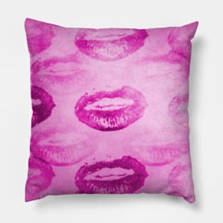 Kiss The Sky Pink Pillow