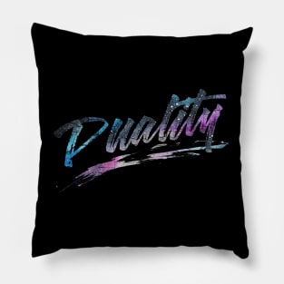 Galaxy Stars - Duality Pillow