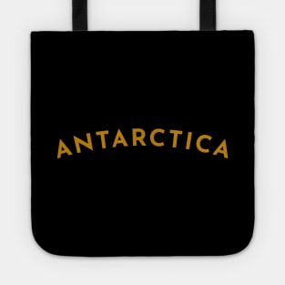 Antarctica Typography Tote