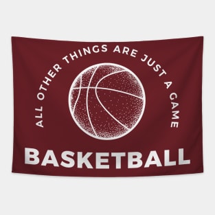 Basketball, All other things are just a game, style 7 Tapestry