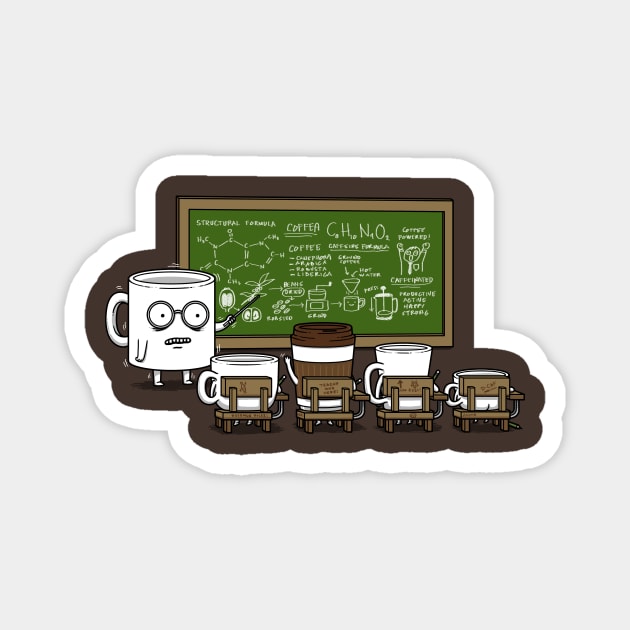 Coffee 101 Magnet by pigboom