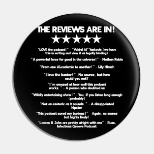 Beer'd Al Reviews Pin