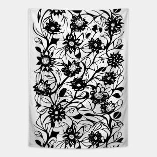 Floral lace pattern Tapestry