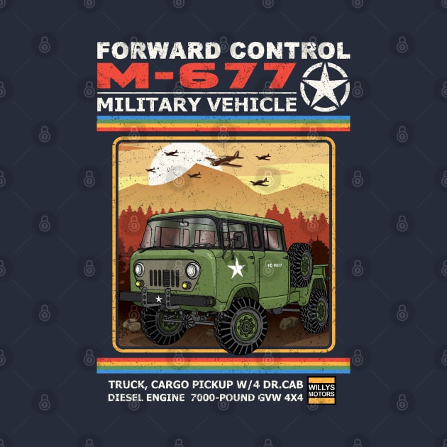 Forward Control FC-M677 Military Vehicle by Guyvit