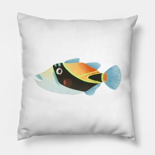 Humuhumunukunukuapua'a Hawaiian Trigger Fish Pillow