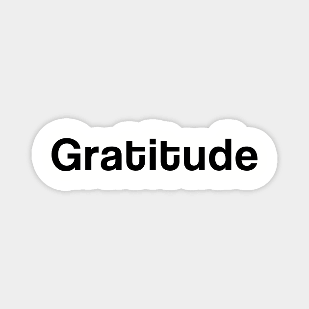 Gratitude Magnet by little osaka shop