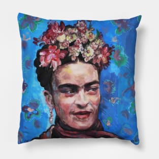 Frida Kahlo portrait - 3. Pillow