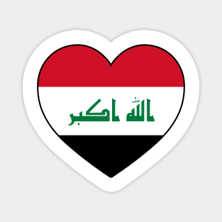 Heart - Iraq Magnet