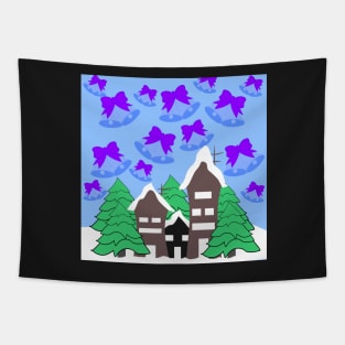 Christmas fantasy Tapestry