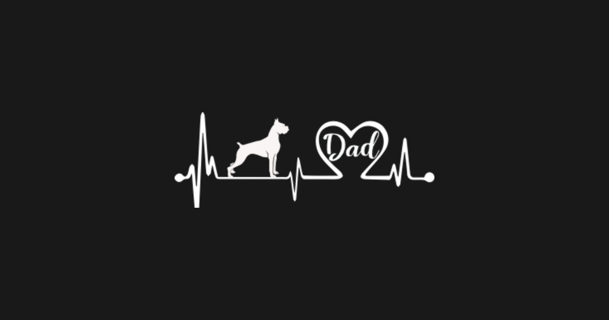 Heartbeat Boxer Dog Puppy Owner T-Shirt