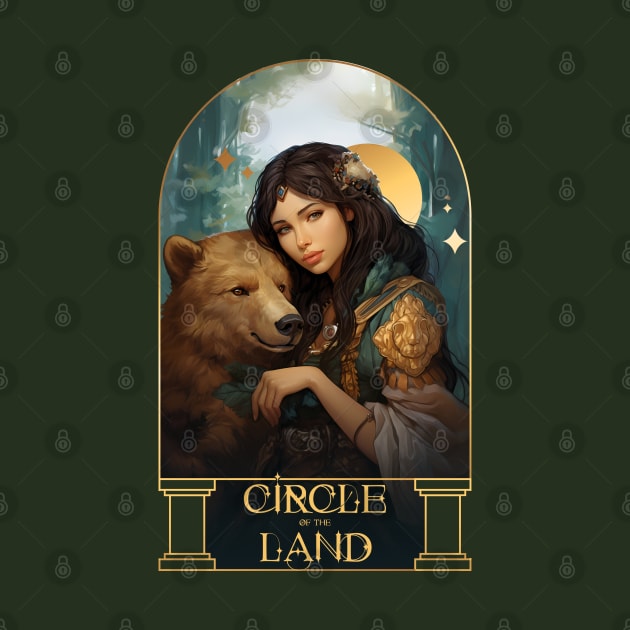 CIrcle of the Land DnD Druid. Baldurs gate 3. by MaxDeSanje 