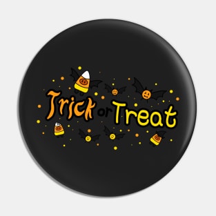 Trick or Treat Halloween Themed Pin