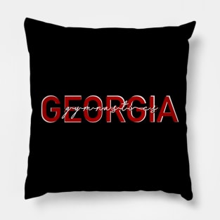 GEORGIA GYMNASTICS Pillow