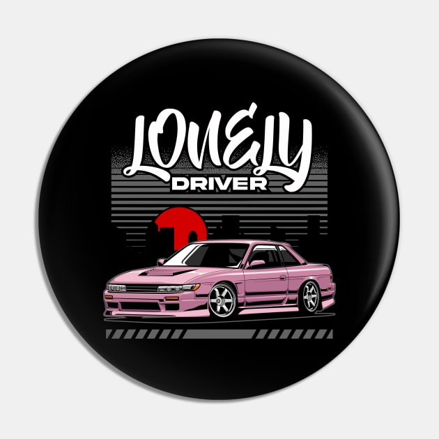 Silvia S13 (Lonely Driver) Pin by squealtires