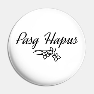 Pasg Hapus Happy Easter Wales Pin