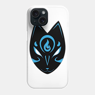 Cold Fire Fox mask Phone Case