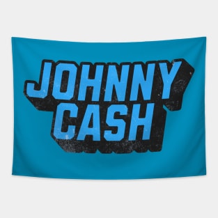 Johnny Under Blue Tapestry