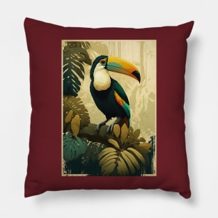 Toucan Travels Pillow