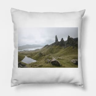 The Old Man of Storr - Landscape Photography Pillow