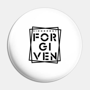 Forgiven Pin