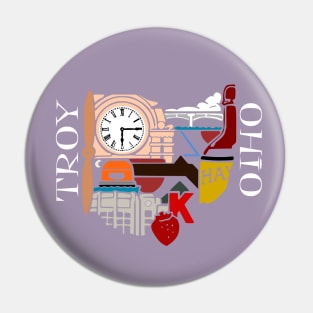 Troy, Ohio Pin