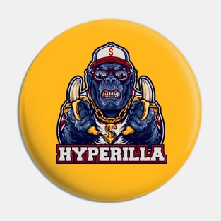 gorilla hyperilla Pin