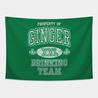 Ginger Drinking Team St Patricks Day Tapestry