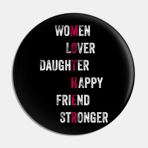 Mother Day Pin by UnderDesign