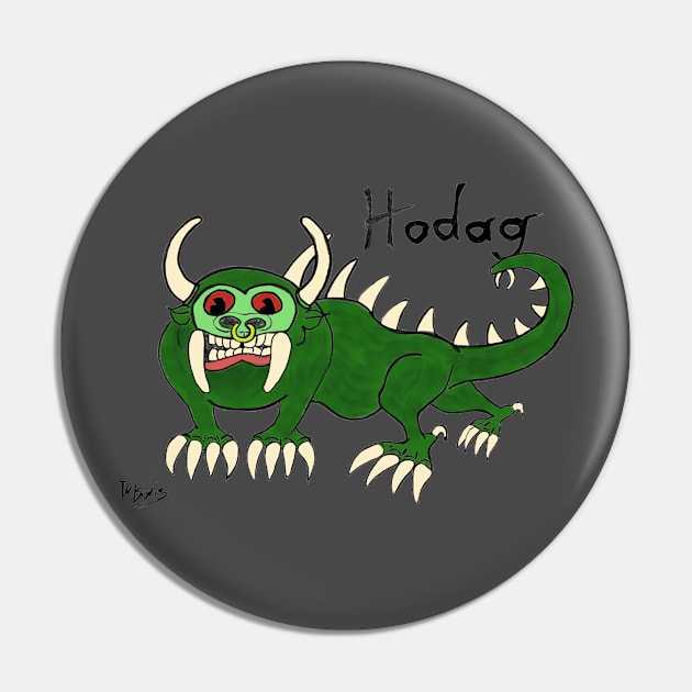 HODAG Pin by Happy Horror Coffee Break