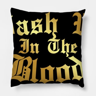Wash Us In The Blood - gold edition Pillow