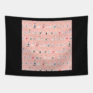 Cool llamas col. Tapestry