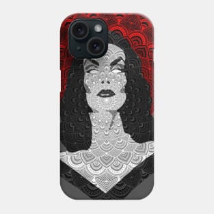 The Lady Is A Vamp Phone Case