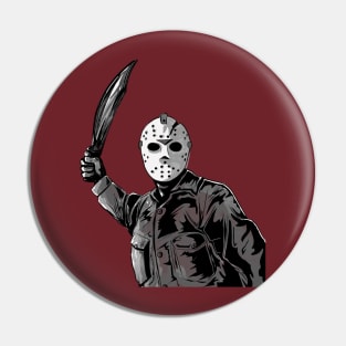 Friday the 13th Pin