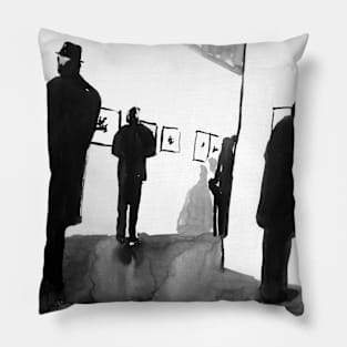 Looking at pictures Pillow