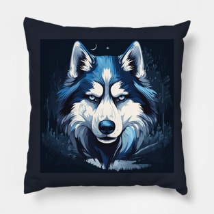 Siberian husky Pillow