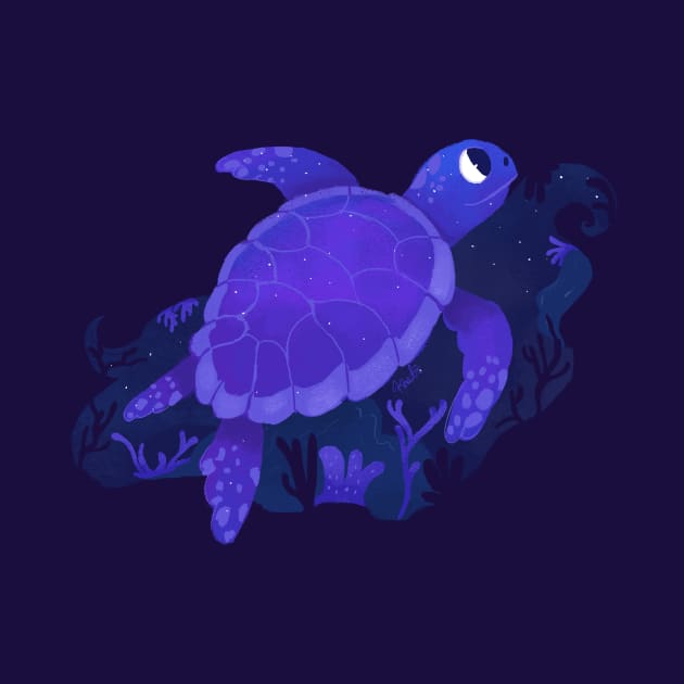 Space Turtle by Khatii