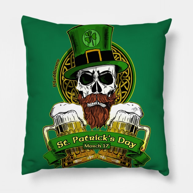 San Patrick Day Pillow by LittleBastard