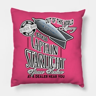 Space Sedan Used Space Ships Pillow