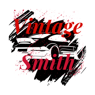 Vintage Smith Red Porsche T-Shirt