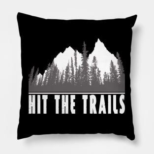 Hit The Trails MTB /cycling Pillow