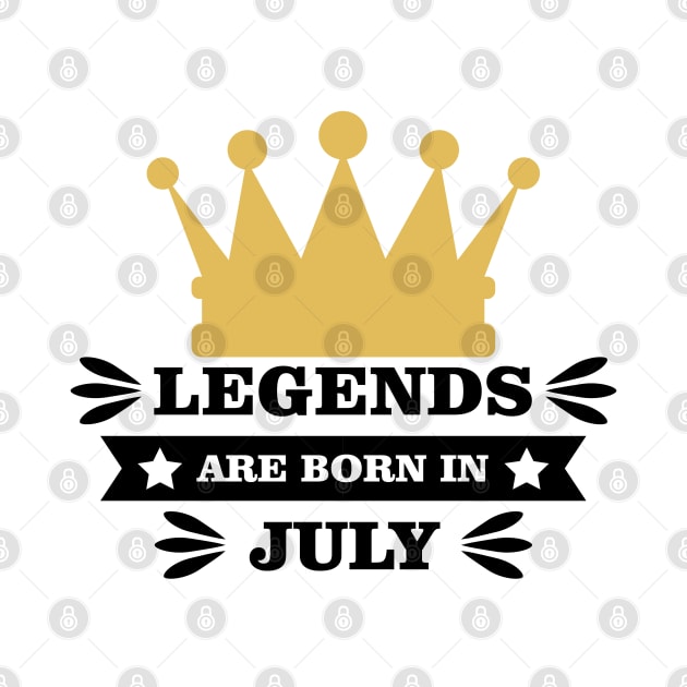 Legends Are Born In July by DesignWood Atelier