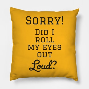 Sorry Pillow