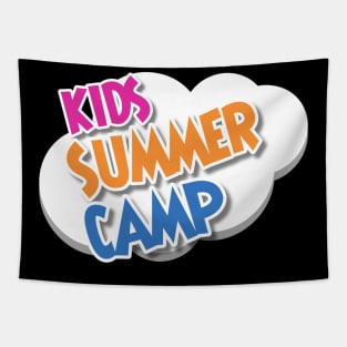 Kids Summer Camp Adventure Tapestry