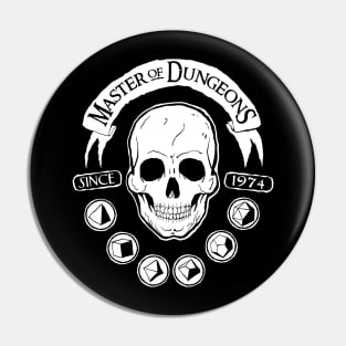 Master of Dungeons Motorcycle Patches Pin